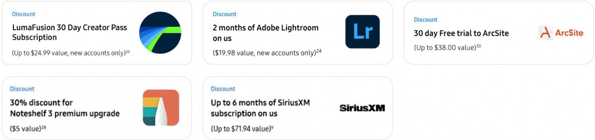 सैमसंग गैलेक्सी ए37 और गैलेक्सी ए57 की खरीदारी में यही शामिल है