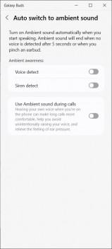 The Windows version of the Galaxy Buds app