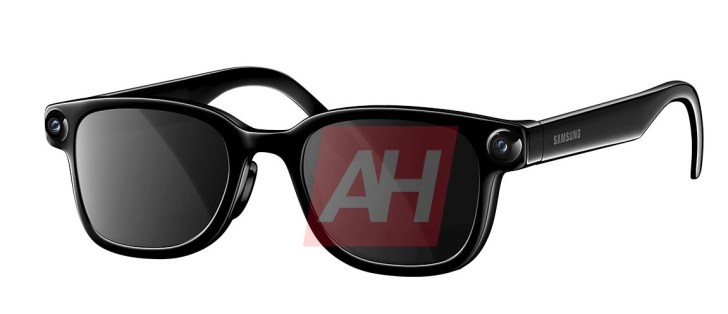 Samsung Galaxy Glasses leaked renders show us three
different angles
