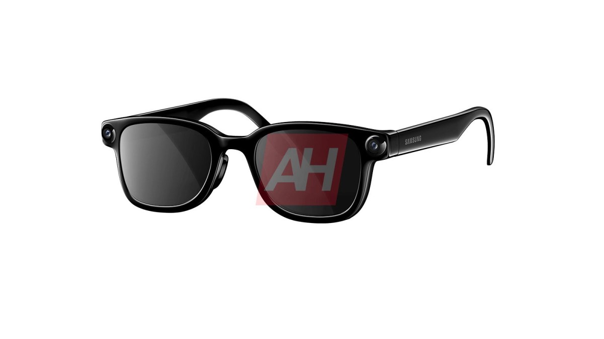 Samsung Galaxy Glasses leaked renders show us three different angles