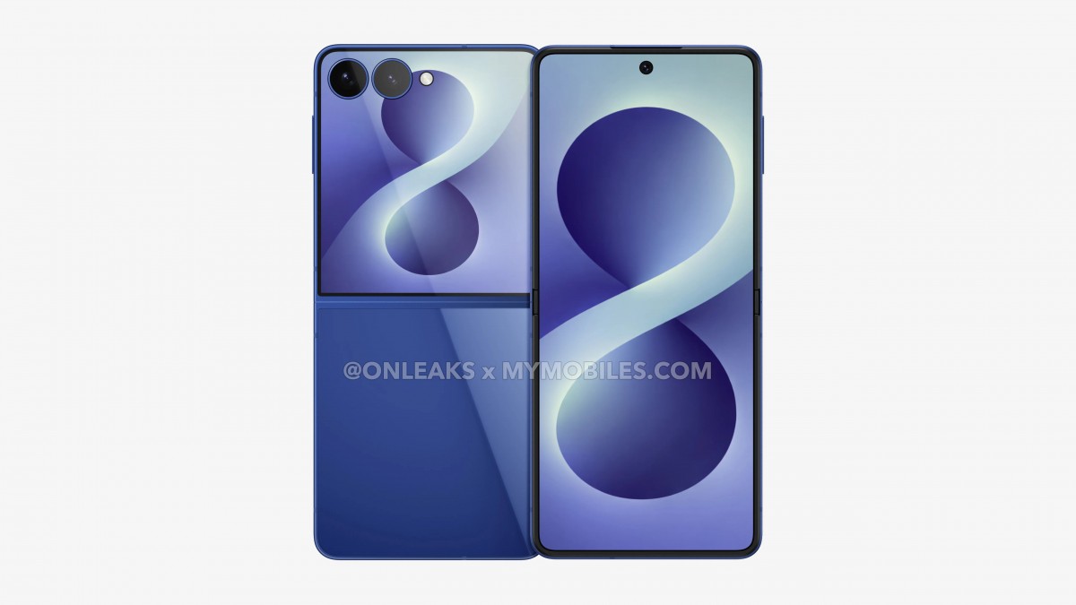 Samsung Galaxy Z Flip8 CAD-based renders leak showing a familiar design