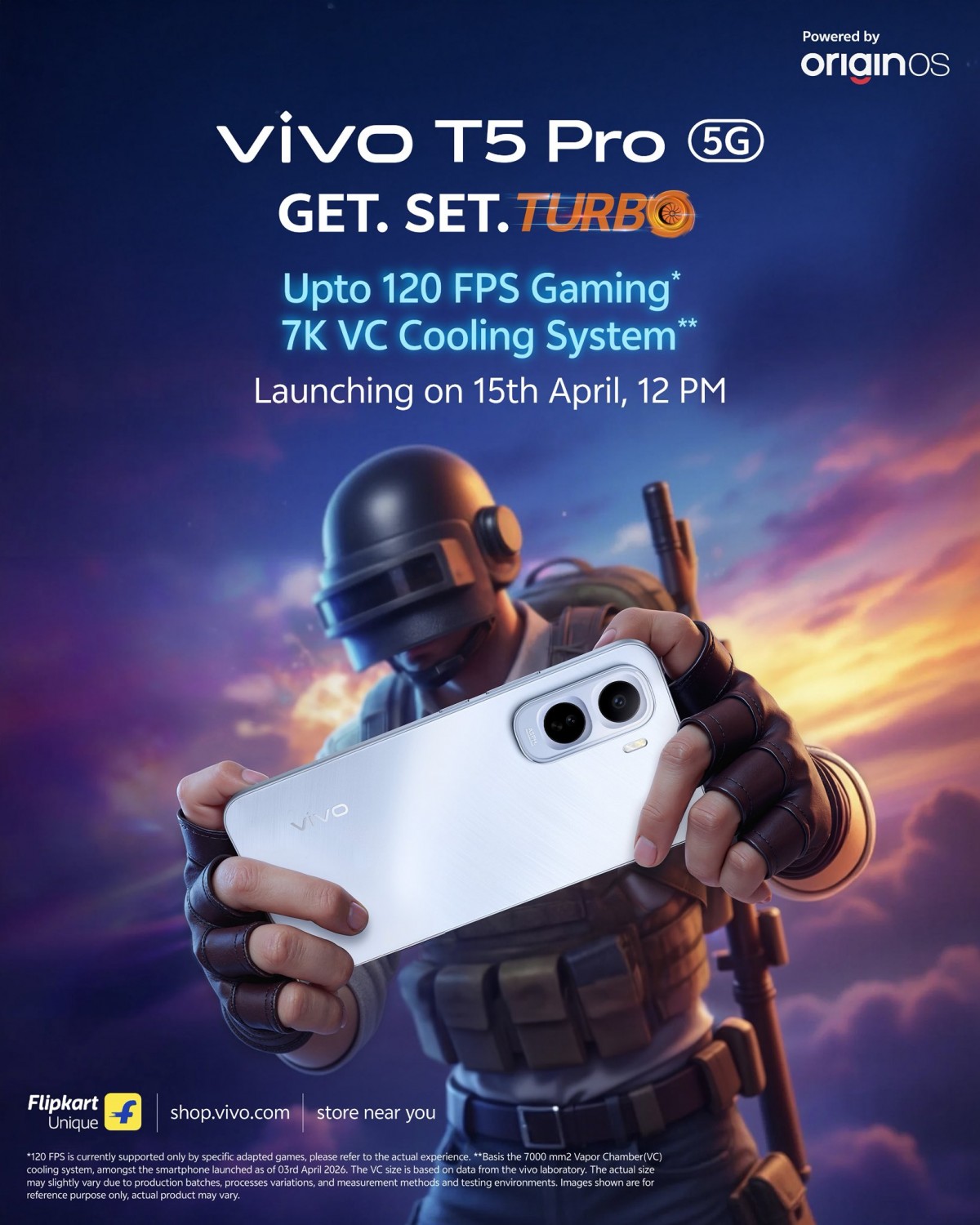 vivo T5 Pro launch scheduled for April 15