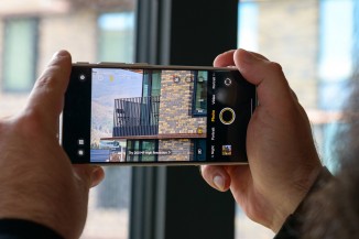 Shooting with the two converter lenses