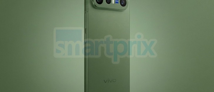 vivo X300 FE is getting a green version, here it is in a
leaked image