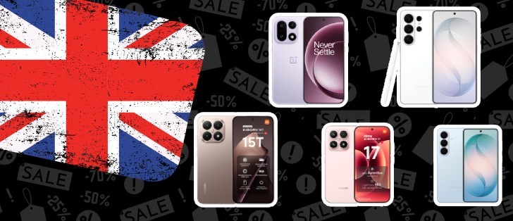 Weekly deals: the Galaxy S26 series is £100 off, OnePlus 15R
and Xiaomi 15T are on sale