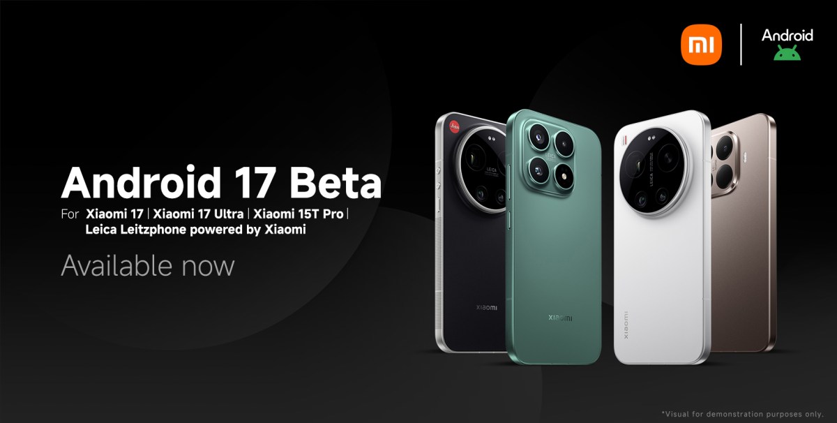 Xiaomi releases Android 17 Developer Preview for the Xiaomi 17 series and 15T Pro