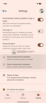 Google Password Manager Passkey Migration