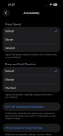 AirPods Max 2 software on an iPhone