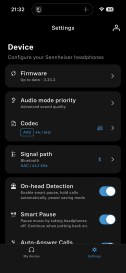 Sennheiser Smart Control Plus app
