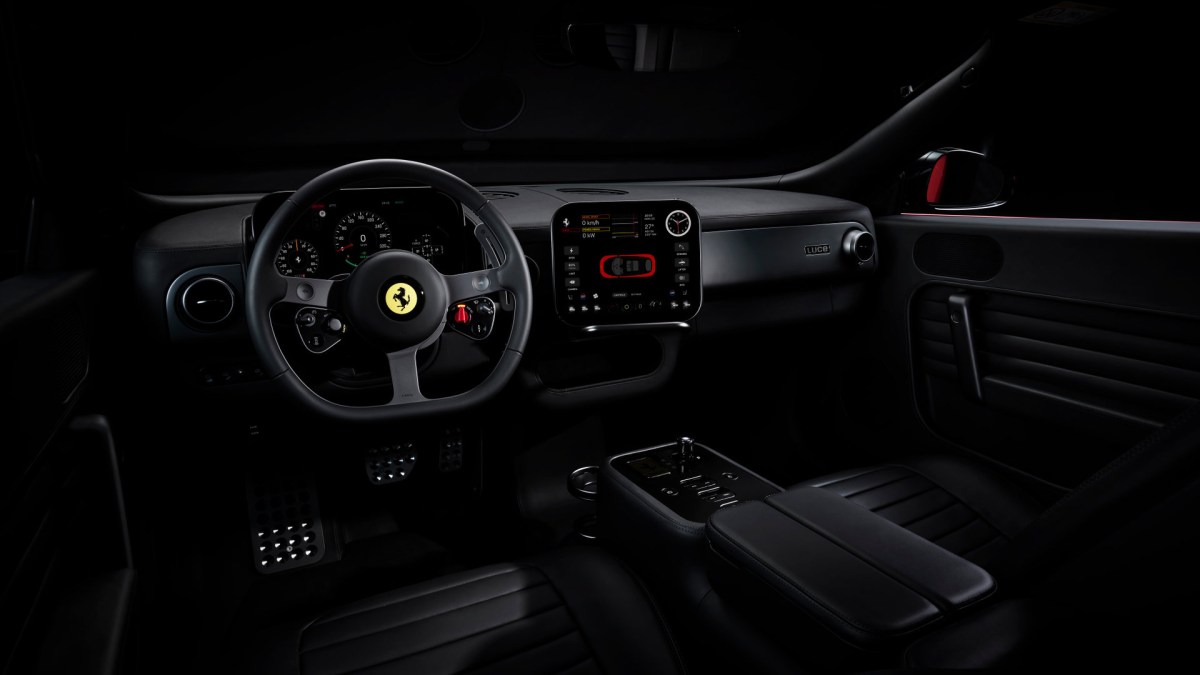 The Ferrari Luce will have multiple displays manufactured by Samsung