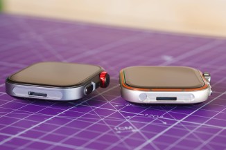 Huawei Watch Fit 4 Pro (left) vs Watch Fit 5 Pro