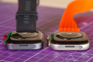 Huawei Watch Fit 4 Pro (left) vs Watch Fit 5 Pro