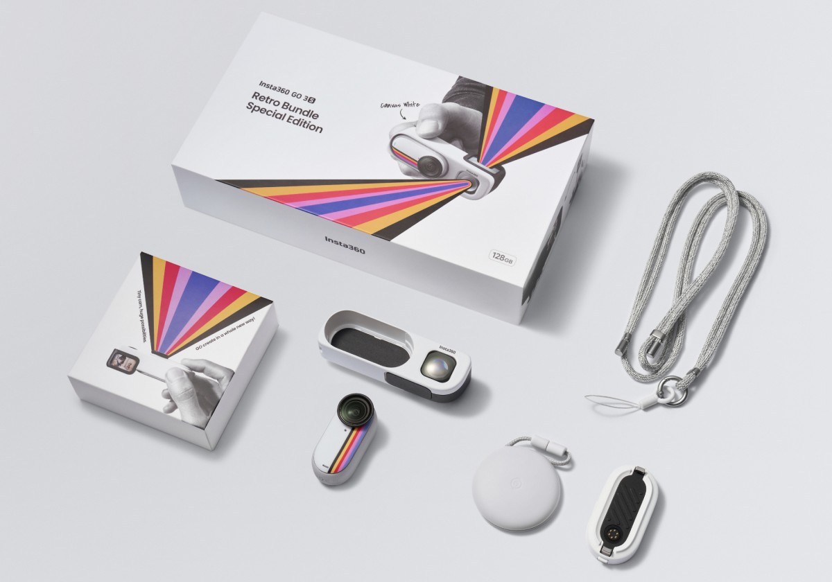 The Insta360 Go 3S Retro Bundle