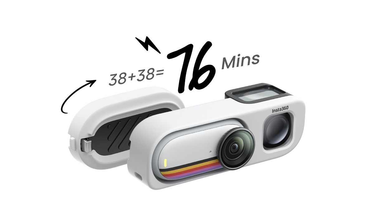 Insta360 Go 3S Retro Viewfinder + Battery Pack
