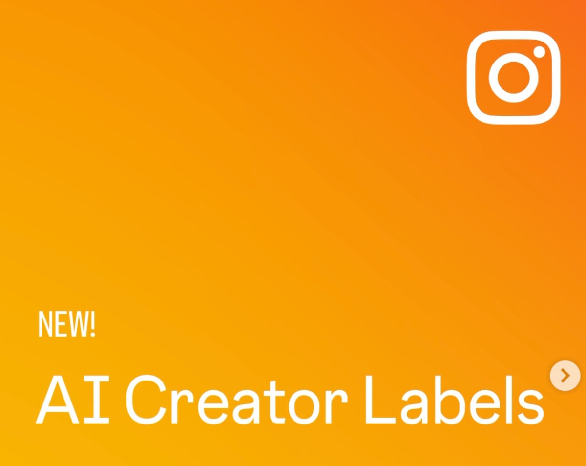 Instagram adds pointless opt-in ''AI Creator'' labels