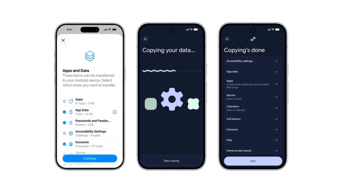 Google and Apple make it easier to switch from iOS to Android