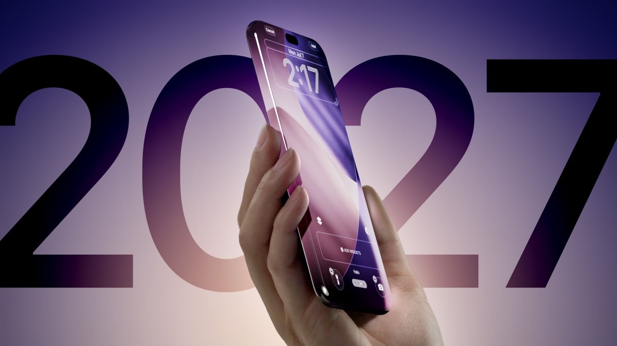 iPhone 20 mockup (credit: MacRumors)