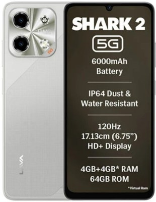 Lava Shark 2 announced with a 120Hz display and a 6,000 mAh battery