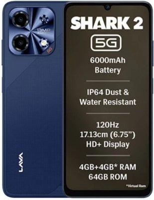 Lava Shark 2 announced with a 120Hz display and a 6,000 mAh battery
