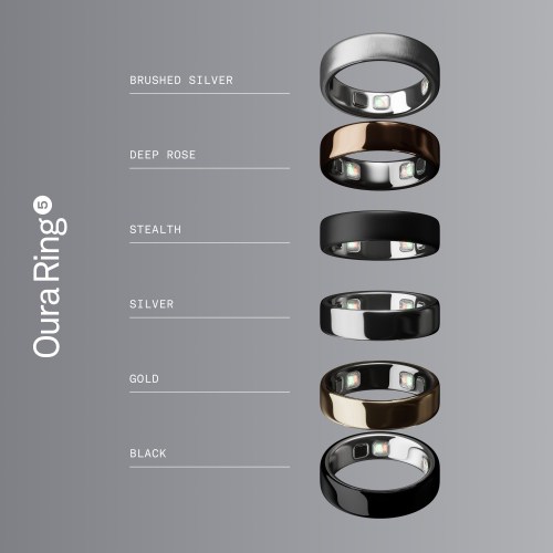 Oura Ring 5 announced with slim design, updated sensors and blood pressure monitoring