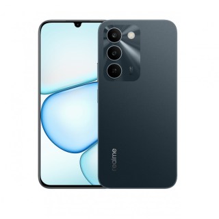 Realme C100 in sprouting green and blooming purple