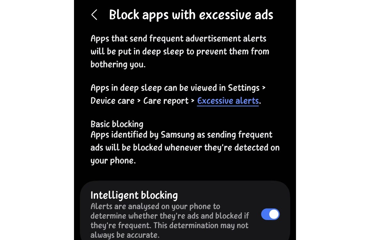 Samsung is now blocking apps that spam your notifications with ads