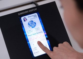 Samsung's new sensor OLED display can detect your heart rate and blood pressure