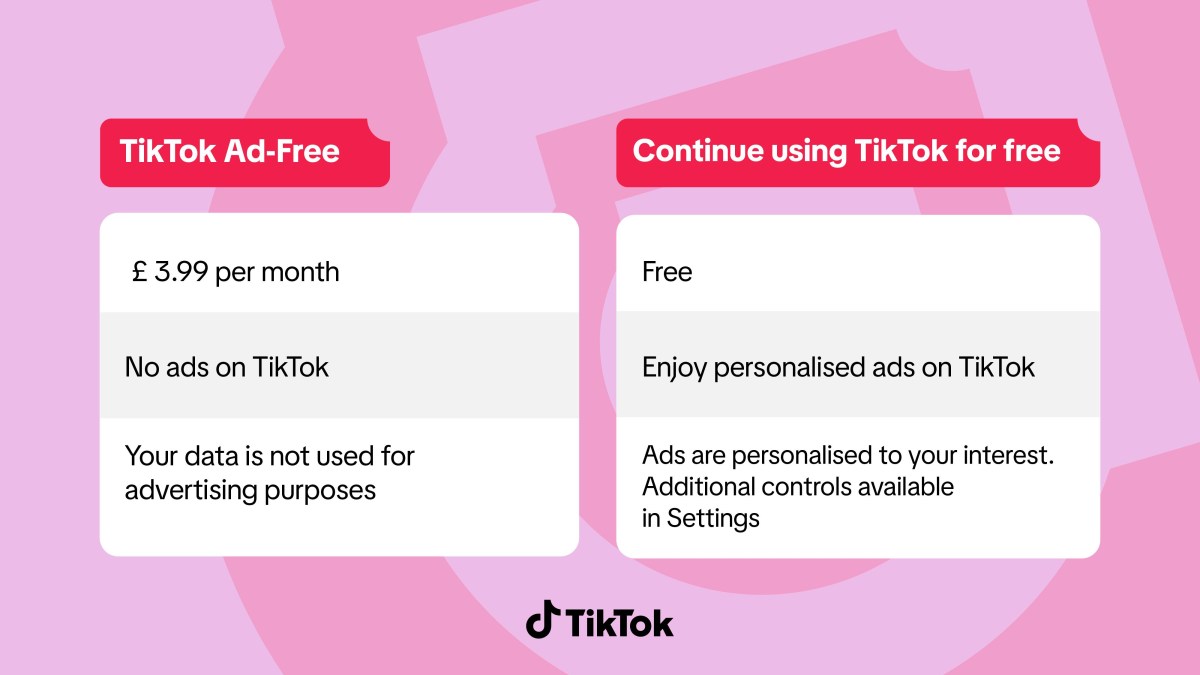 TikTok is launching an ad-free subscription tier in the UK