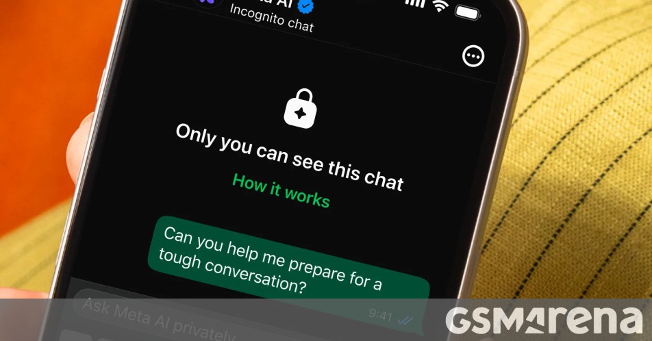 WhatsApp introduces incognito chats with Meta AI