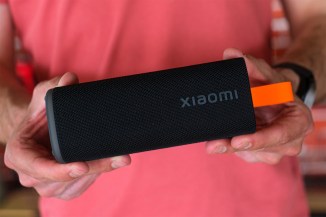 A portable speaker