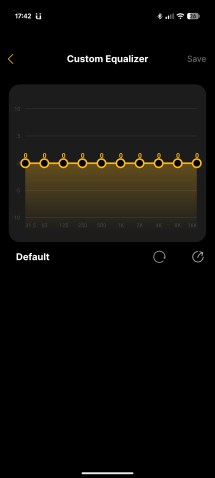 EQ settings