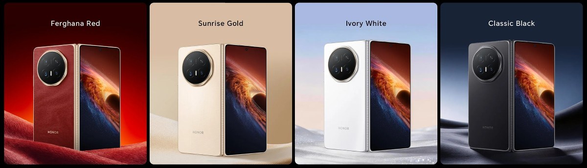 Honor Magic V6 colors