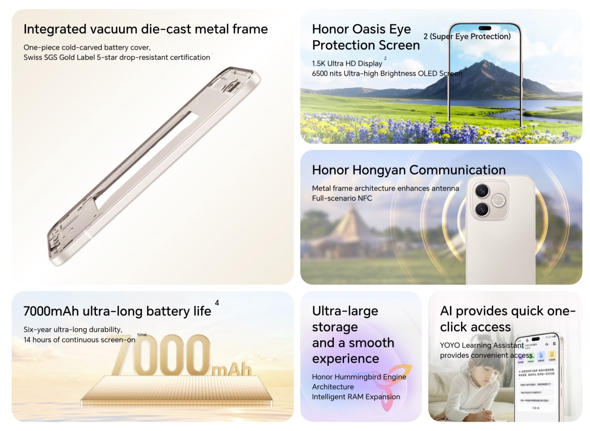 Honor Play11 Plus and Play10 5G go official with 7,000mAh batteries