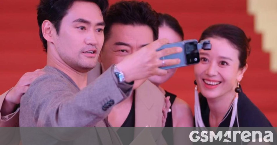 The Honor Robot Phone was used at the Shanghai International Film Festival