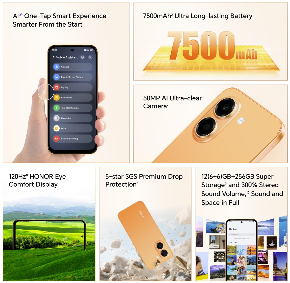 Honor X7e silently launched with a 7,500mAh battery