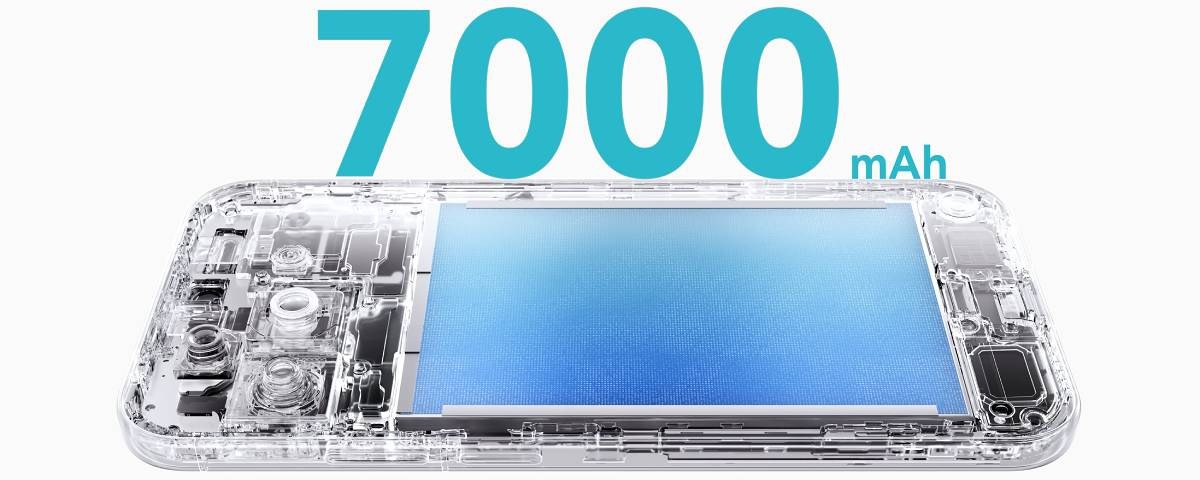 The Huawei nova 16 and 16 Pro have 7,000mAh batteries with 100W wired-only charging