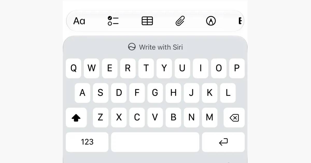iOS 27 beta 2 introduces Write with Siri