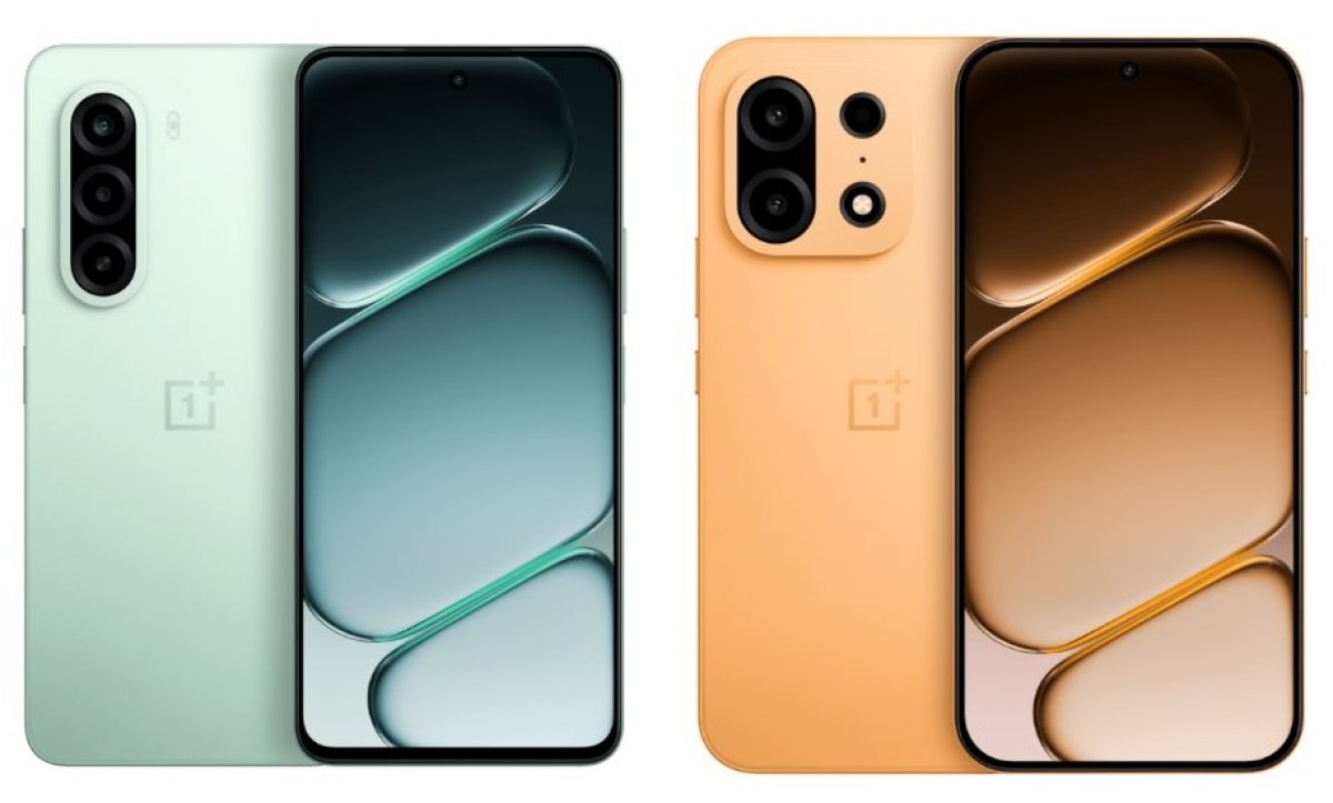 OnePlus Turbo 6X (left) and OnePlus Turbo 6X Pro (right)