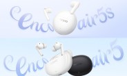 Oppo unveils its first semi-in-ear buds, the Enco Air5s, and the more traditional Enco Air5