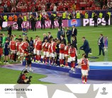 The penalty shootout and award ceremony (300mm, f/2.2, ISO 160, 1/109s, 4096x3584px)