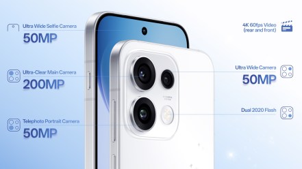 Reno16 Pro display and cameras