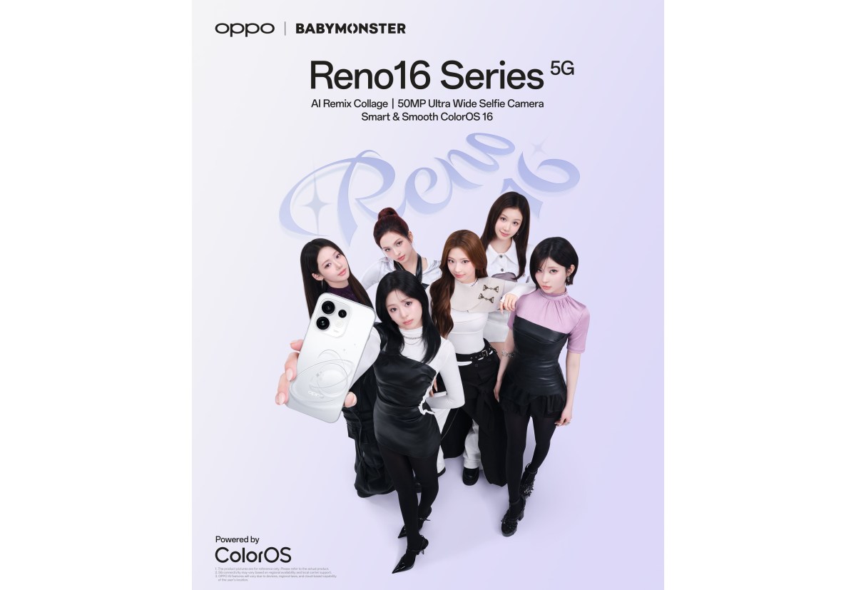 Oppo starts teasing the global Reno16 series in partnership with BABYMONSTER