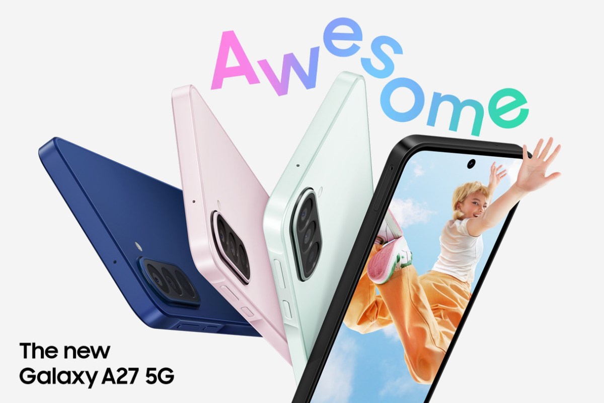 Samsung Galaxy A27 listed on official site