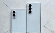 Samsung Galaxy Z Fold8 and Fold8 Ultra’s dummy units appear in side-by-side comparison photos
