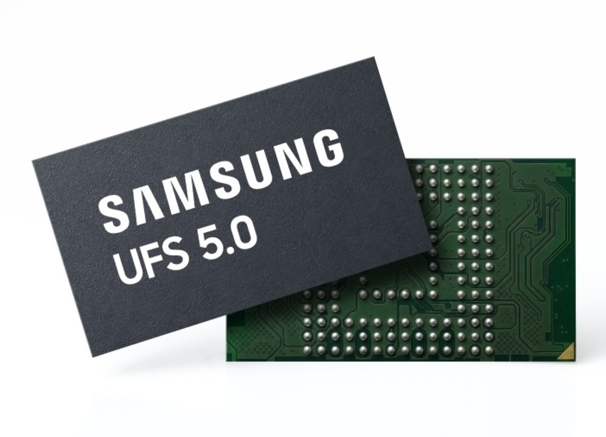 Samsung announces UFS 5.0 storage with a bandwidth of up to 10.8 GBps