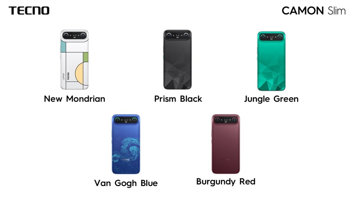 Tecno introduces pretty Camon Slim with 6.39mm profile