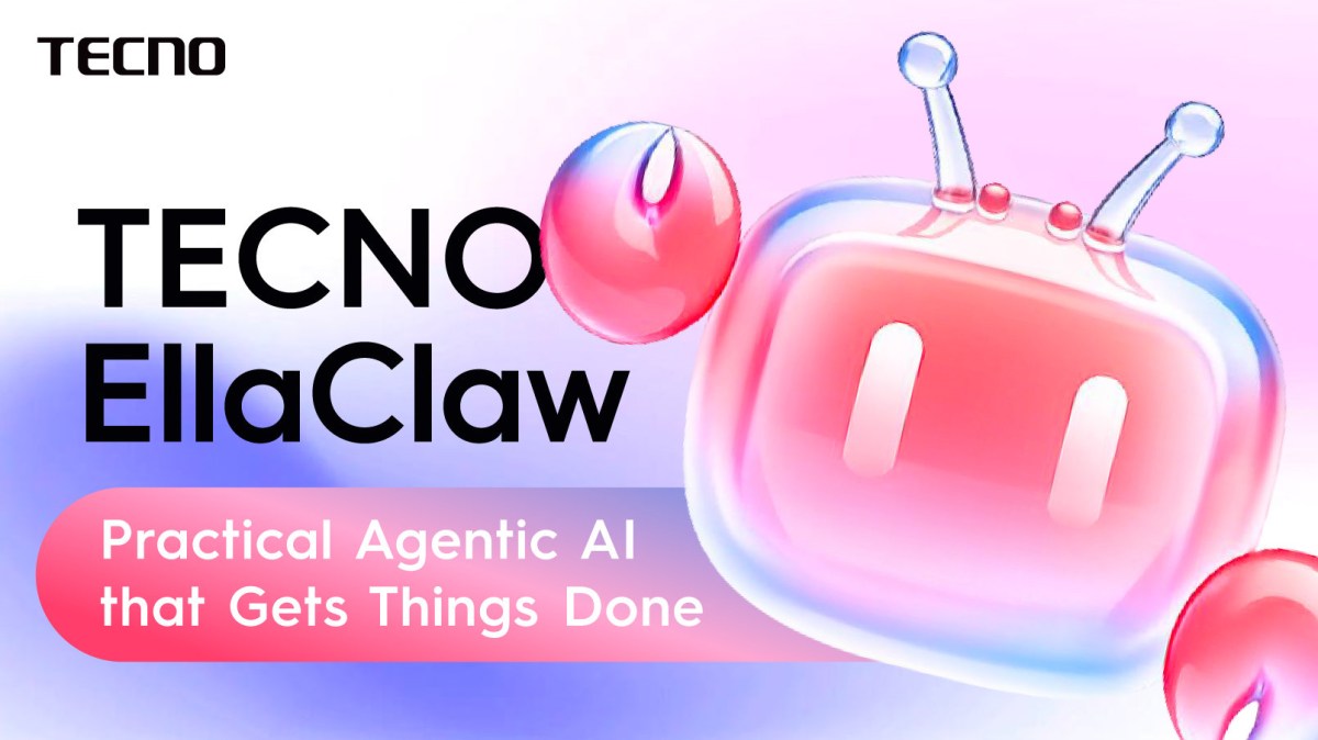 Tecno's EllaClaw AI agent gains cross-app automation and system-level device optimization