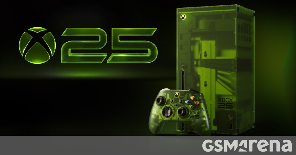 Microsoft unveils Xbox Series X25 Limited Edition and X25 controller for the 25th anniversary