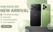 HMD Asha 305 debuts as a “lite smartphone” with a removable battery
