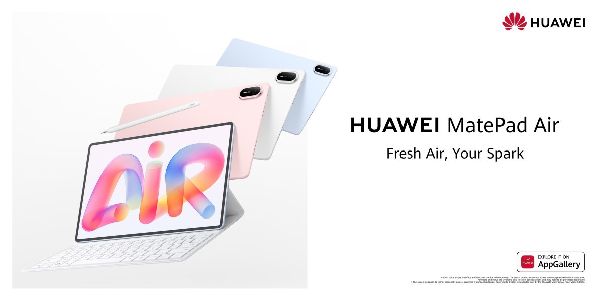 Huawei FreeClip 2 S announced alongside the MatePad Air (2026)